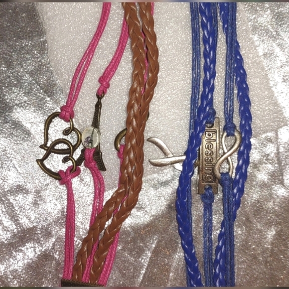NEW Eiffel Tower/Infinity/Friendship Bracelets - Picture 14 of 16